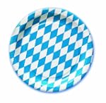 10 Oktoberfest Einweg Teller � 23 cm...