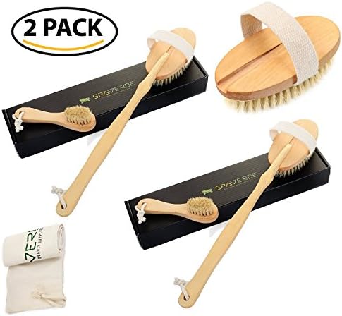 SpaVerde Dry Brushing Set - Pack of 2