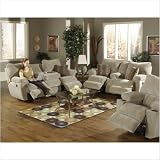 Madison Dual Reclining Sofa and Loveseat Set
