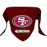 Hunter MFG San Francisco 49ers Mesh Dog Bandana, Large