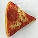 Pizza Novelty Food Throw Pillows Lifelike Designs - Super Sized - Easy to Clean