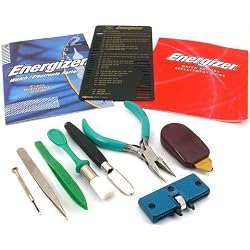 11Pc Watch Battery Changing Set Energizer Guides Gauge