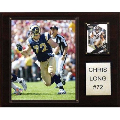 NFL St. Louis Rams Chris Long Player Plaque