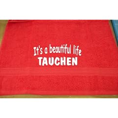 It's a beautiful life - Tauchen; Badetuch Sport