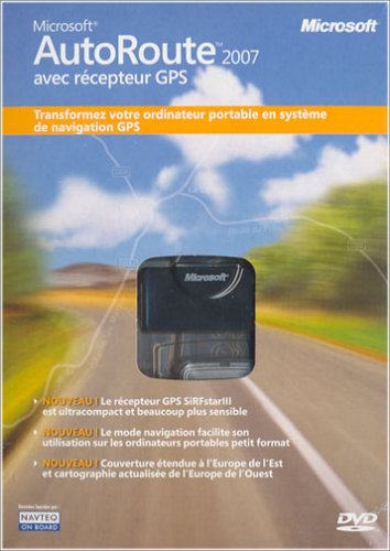 Childrens Toyshop  Logiciels : AutoRoute GPS 2007