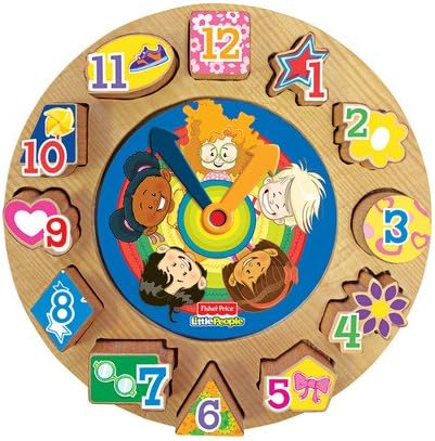 Fisher-Price Little People Discovery Time Puzzle Clock