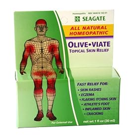 Seagate Olive- Viate Topical Skin Relief, 1-Ounce Box