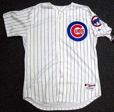 Sammy Sosa Autographed/Hand Signed Chicago Cubs White Jersey PSA/DNA #P71615