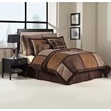 LATTE 4-PIECE MICROSUEDE COMFORTER SET