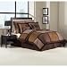 LATTE 4-PIECE MICROSUEDE COMFORTER SET