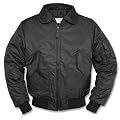 Mil Tec CWU Fliegerjacke schwarz