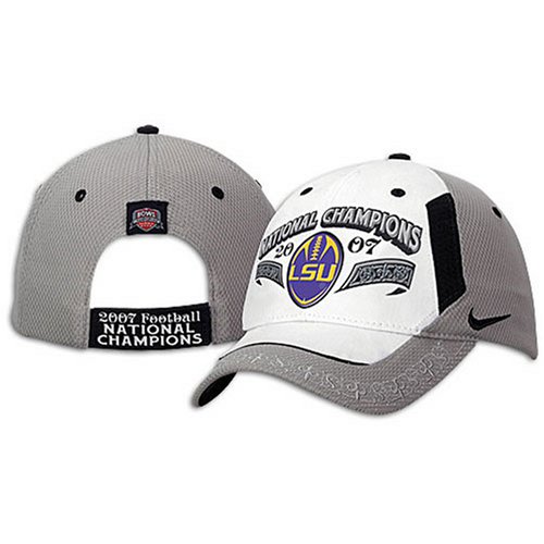 Buy Nike LSU Tigers 2007 National Champions Locker Room Hat by NIKE