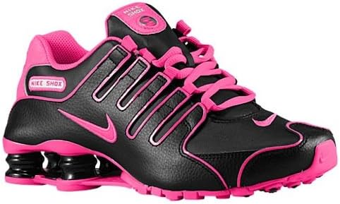 Nike Shox NZ EU Women Shoes Summit Black/White/Hyper Pink 488312-018 (SIZE: 5.5)