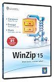 WinZip 15 Standard Single User CD EN DVD