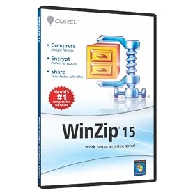 WinZip 15 Standard Single User CD EN DVD