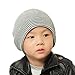 Kwok Baby Beanie Boy Girls Soft Hat Winter Warm Kids Knitted Cap (Gray)