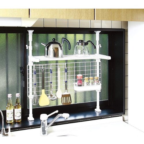 突ぱりキッチン機能ラック - 平安伸銅工業 TOS-7 