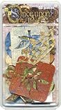 DCWV EM-024-00004 Once Upon A Time Cardstock Glitter Shapes