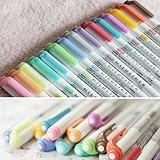 15 Color Full Set - Zebra Mildliner Soft Color Double-Sided Highlighter Marker