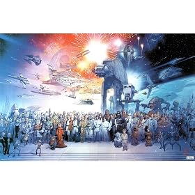 Star Wars - Galaxy Tirages d'Art Poster