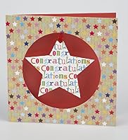 Hanging Star Congratulations Card