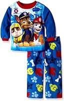 Paw Patrol Little Boys' Ready For Duty 2-Piece Pajama Set
