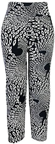 ABC® High Waist Exercise Fitness Yoga Sport Pants Stretch Cropped Leggings