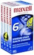 Maxell STD-T-120 Video VHS, 4 Pack