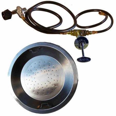 Patio Pleasures FPK-2403 24in Round Stainless Steel Burner Kit On Sale