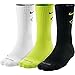 Nike Mens' Dri-FIT Cushioned Crew Athletic Socks 3 Pair L (Men's Shoe 8-12)