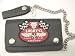 Lucky 13 Devil Flags Chain Wallet Lucky 13 Trucker Wallet