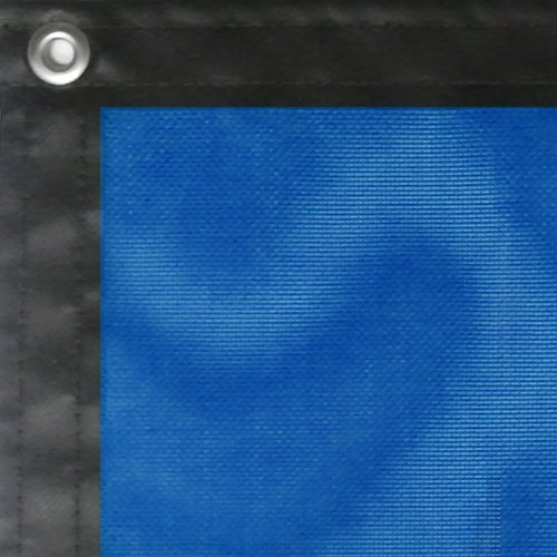 JFN Heavy Duty PVC Windscreen, Royal Blue, 6' x 55'