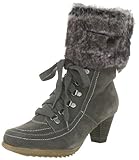Queens GCL1702 2237410, Damen Fashion Halbstiefel & Stiefeletten, Grau (asphalt 10), EU 38