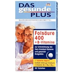 Das gesunde Plus Fols�ure Tabletten, 60 St�ck, 2er Pack (2 x 19 g)