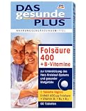 Das gesunde Plus Fols�ure Tabletten, 60 St�ck, 2er Pack (2 x 19 g)