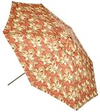 Outdoor Living : 11 Foot Market Umbrella, Olive, Brick, Floral