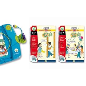 LeapFrog - 45187034 - M�thode d'apprentissage de l'anglais - LeapPad Software Let's GO 3+4 avec micro - Langue : allemande (Import Allemagne)