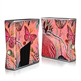 The Pink Opaque Design Protector Skin Decal Sticker for Xbox 360 S Game Console Full Body