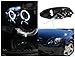 Spec-D Tuning 2LHP-COB05G-TM Chevy Cobalt Halo Glossy Black Smoke Projector Head Lights