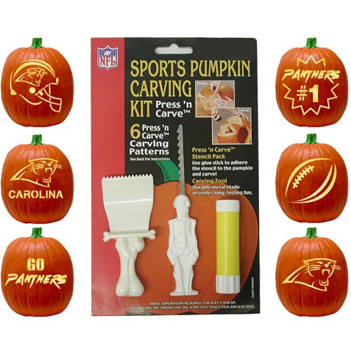 Topperscot Carolina Panthers Pumpkin Carving Kit