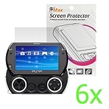GTMax 6x Clear LCD Screen Protector for Sony PSP Go
