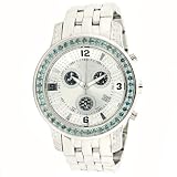 Mens Blue Diamond Watch Joe Rodeo 2000 3ct
