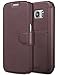 Taken Galaxy S7 Wallet Case - Cell Phone Case Pu Leather ID Credit Card Slot Phone Case for Samsung Galaxy S7 Ultra Slim(Coffee)
