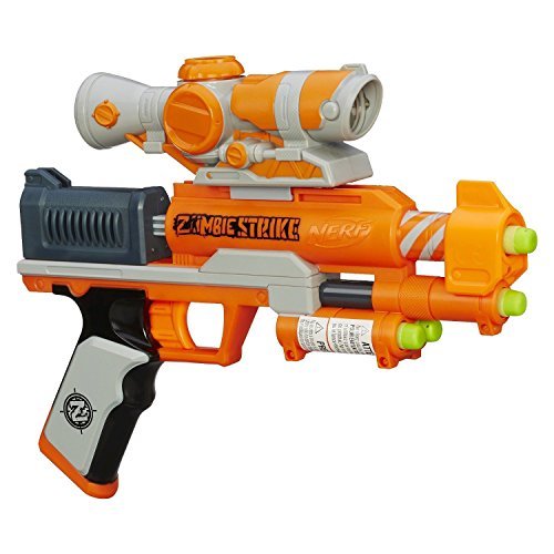 Nerf Zombie Strike with 12 Additional Darts Included
