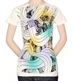 Women's: Panic! At The Disco - Dark Swirl Specialty Products T-Shirt, L - Cream\ Ringer