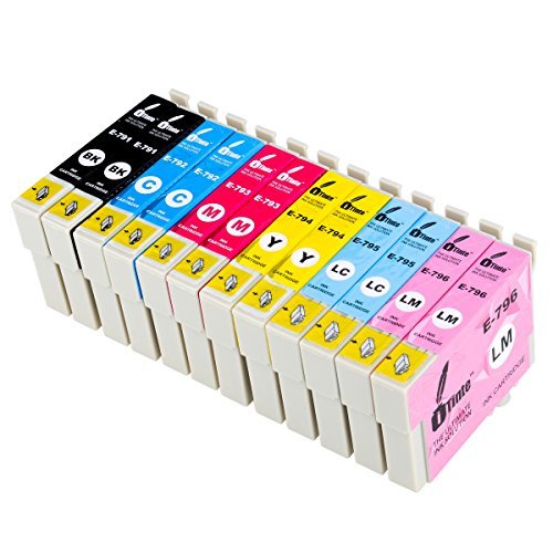 iTinte 12-pack Compatible Epson 79 XL Ink Cartridges (2 Black,2 Cyan,2 Magenta,2 Yellow,2 Light Cyan,2 Light Magenta) For Epson XP 610: Epson 1400, Epson Artisan 1430 Ink And More!