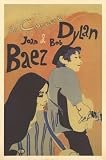 Bob Dylan - Joan Baez artist - Eric Von Schmidt Concert Poster (1965) Tour Blank (14 x 22 Inches - 36cm x 56cm)