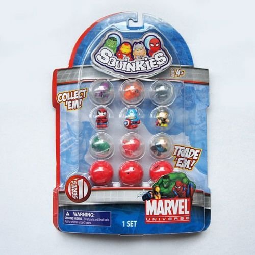 Squinkies Marvel Universe Series 1 - 12 Squinkies INcluded