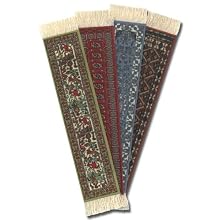 Lextra® (Oriental Assortment) BookRug®, assorted colors, 7" x 1.25", set of four