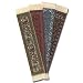 Lextra® (Oriental Assortment) BookRug®, assorted colors, 7" x 1.25", set of four